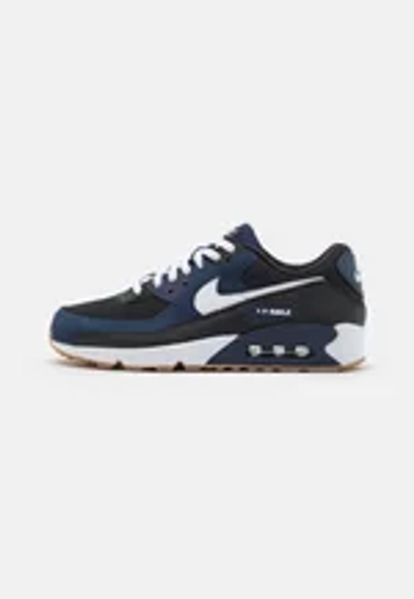 AIR MAX 90 - Baskets basses - midnight navy/white/med brown