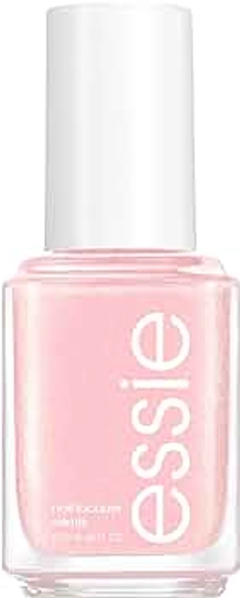 Essie Nail Polish, Salon-Quality, 8-Free Vegan, Iridescent Sheer Pink, Birthday Girl, 0.46 fl oz