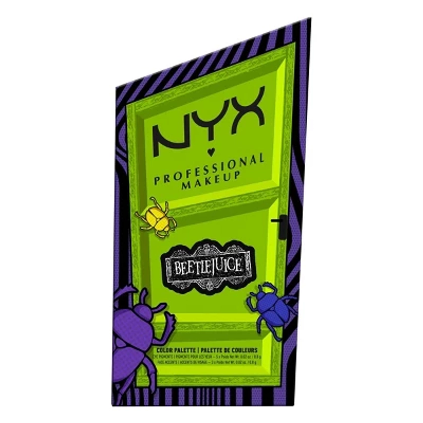 NYX Professional Makeup Beetlejuice Color For The Recently Deceased Pigment Palette - 3.07oz