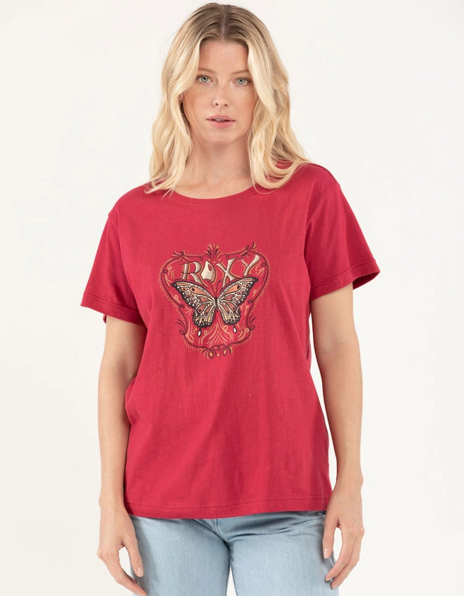 ROXY Fly To Paradise Womens Oversized Tee - BERRY | Tillys