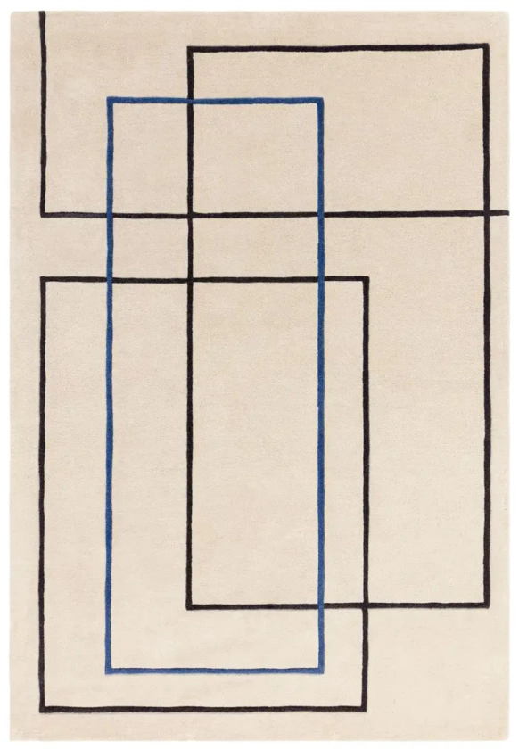 Reef RF19 Outline Blue Rug