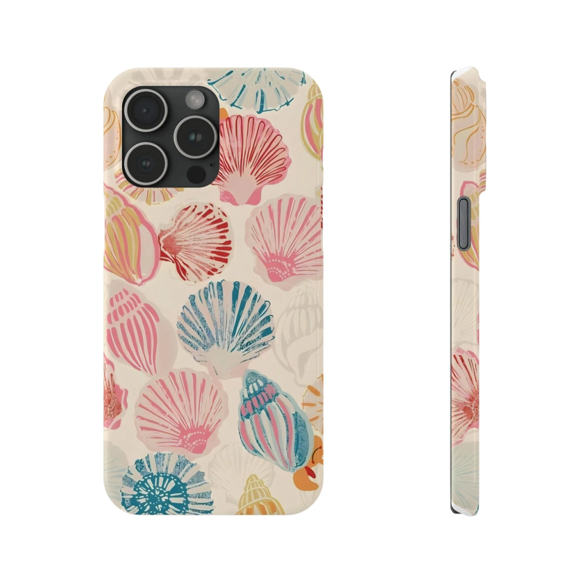Colorful Seashell Coastal Cowgirl Coastal Granddaughter Unique Phone Case