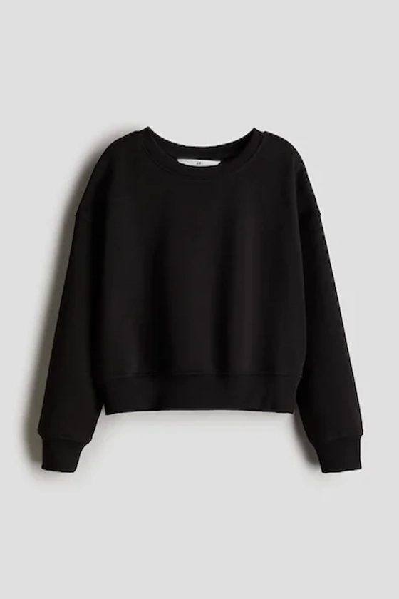 Crew-neck sweatshirt