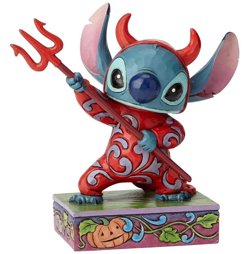 Stitch DÉguisÉ En Diablotin Disney Traditions