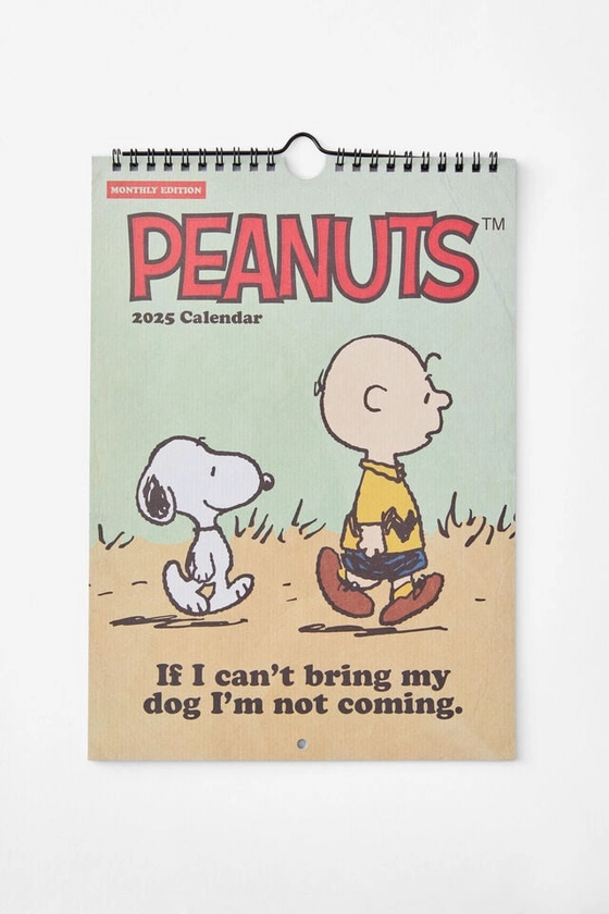 2025 Peanuts Get A Date Calendar