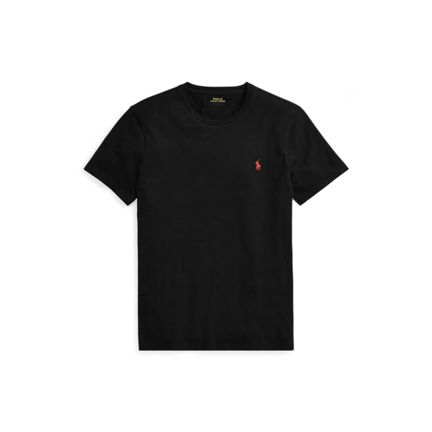 T-shirt ajusté à col rond en jersey pour Men | Ralph Lauren® FR