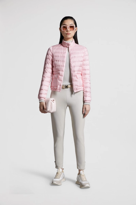 Pink Lans Short Down Jacket - Short Down Jackets for Women | Moncler HK