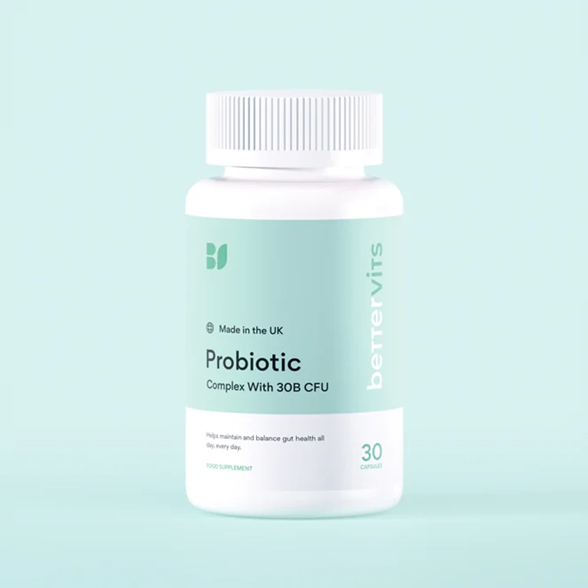 Multi-Strain Probiotic Complex - UK-Made - Bettervits