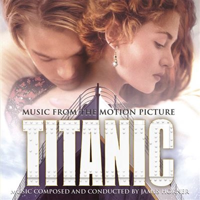 Titanic 25th Anniversary Edition Vinyle Argent et Noir Marbré