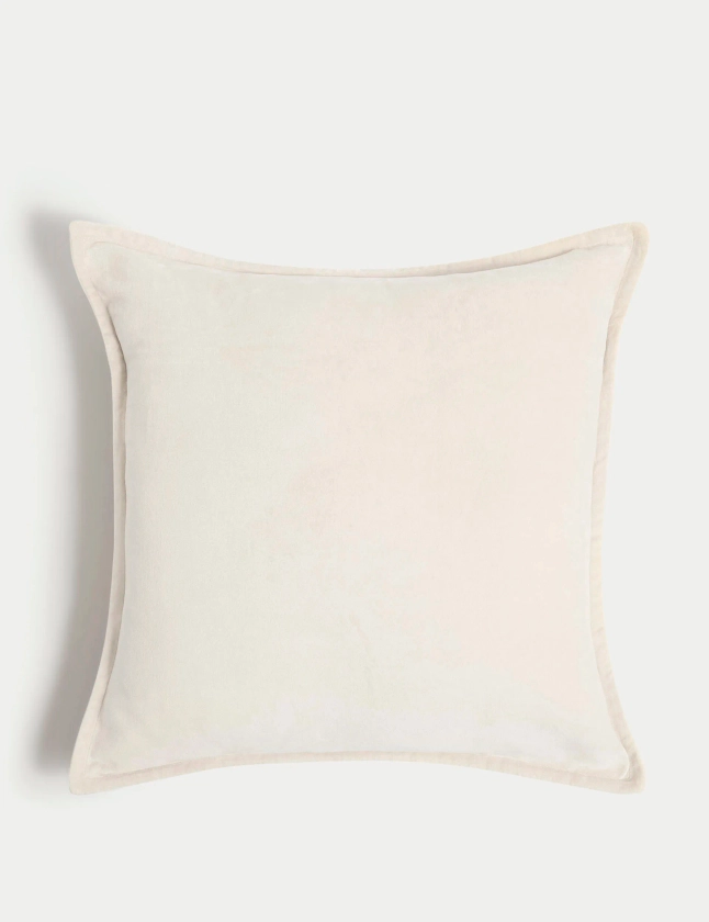 Pure Cotton Velvet Cushion | M&S Collection | M&S