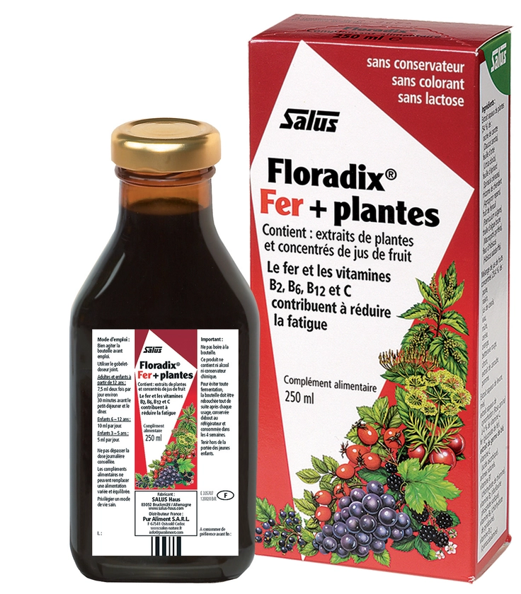 Tonique Floradix® Fer + plantes - Pour garder énergie et vitalité