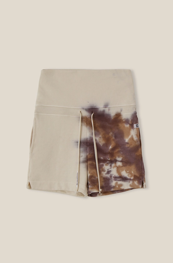 Fold terry shorts_Ecru - breathingrule