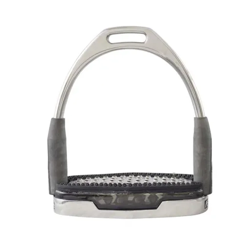 Metalab Air System Extra Grip Stainless Steel Stirrups | Dover Saddlery