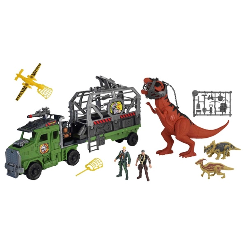 Dino Valley Light & Sounds Ultimate Convoy Playset | Smyths Toys UK