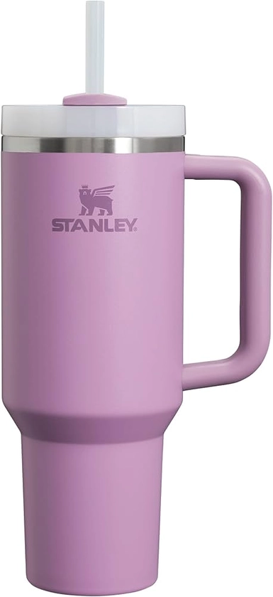 Stanley Quencher H2.0 FlowState Mug Isotherme avec Paille 1.2L - Froid Pendant 11 Heures - Glacé Pendant 48 Heures - Thermos Lavable au Lave-Vaisselle - Gourde Isotherme Sans BPA - Lilac