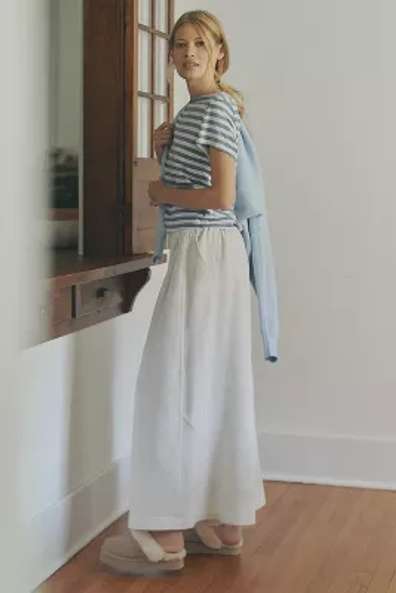 Daily Practice by Anthropologie Knit Wide-Leg Pants