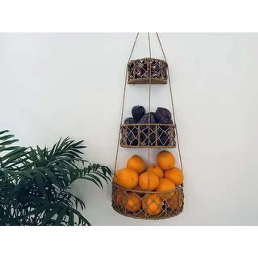 Moon's Three tier hanging baskets, Kitchen baskets. - Bed Bath & Beyond - 35625063