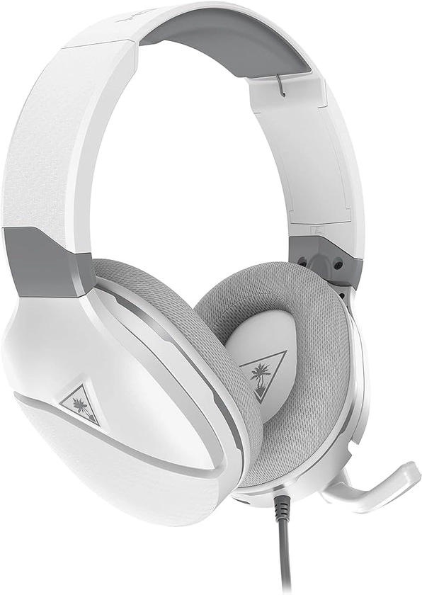 Amazon.com: Turtle Beach Recon 200 Gen 2 Powered Gaming Headset for Xbox Series X, Xbox Series S, & Xbox One, PlayStation 5, PS4, Nintendo Switch, Mobile, & PC with 3.5mm connection - White : Video Games