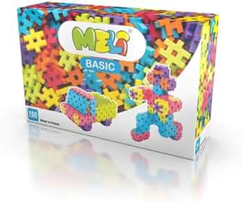 MELI- Basic 150pcs Juegos de construcción, Color (Multicolor) (50000)