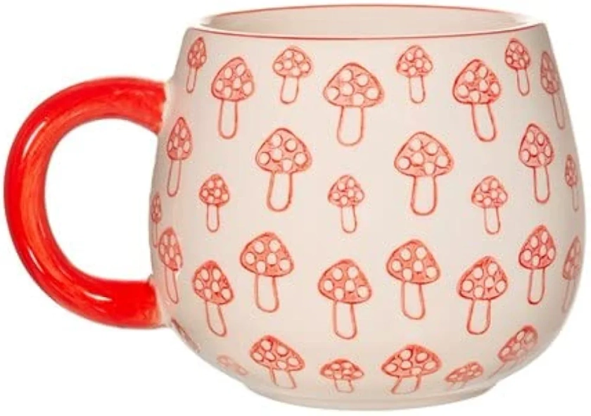 Sass & Belle Tasse à imprimé champignon