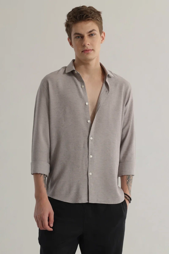 Shirtease Grey Shirt