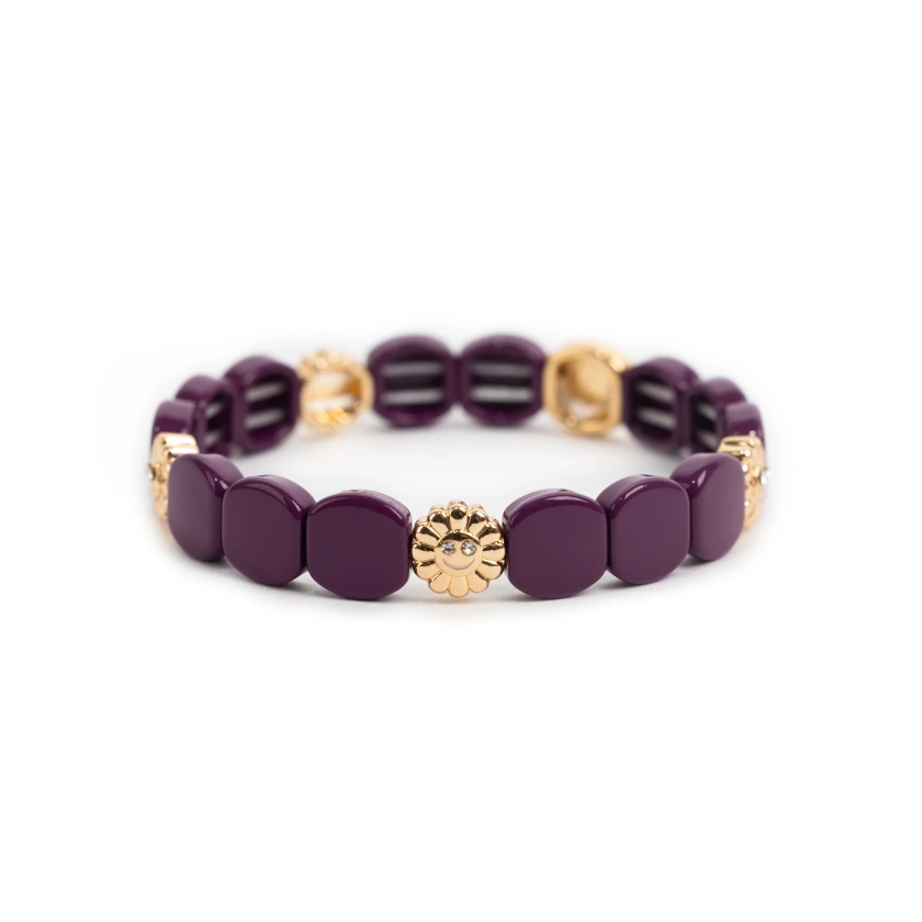 BRACELET COLORSMILE Prune