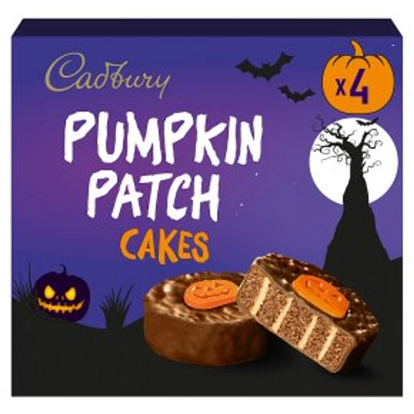 Cadbury 4 Pumpkin Patch Cakes