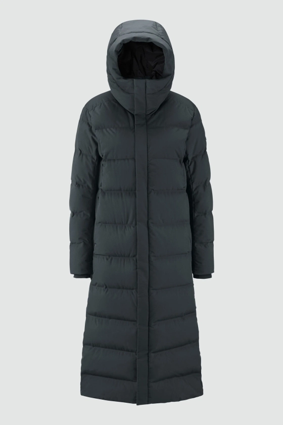 Scandinavian Edition | Meridian | Long Down Coat | Women's | Dark Olive