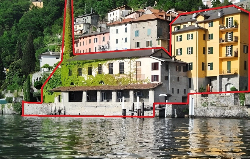 Unique Lake Como waterfront property: Former spinning mill with apartments | REALPORTICO