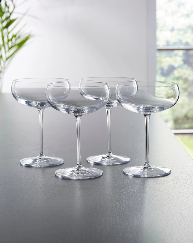 Talismano Martini Glasses Set of Four