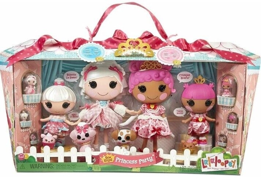 Lalaloopsy Sew Royal Princess Party Doll Playset Set Of 8