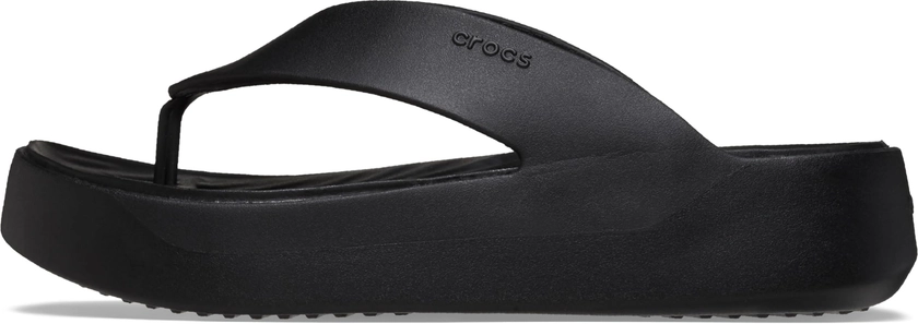 Crocs Women's Getaway Platform Flip Flop, Black, 6 UK: Amazon.co.uk: Fashion