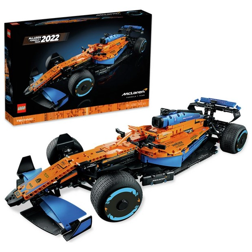 Buy LEGO Technic McLaren Formula 1 2022 Race Car Model Set 42141 | LEGO | Argos