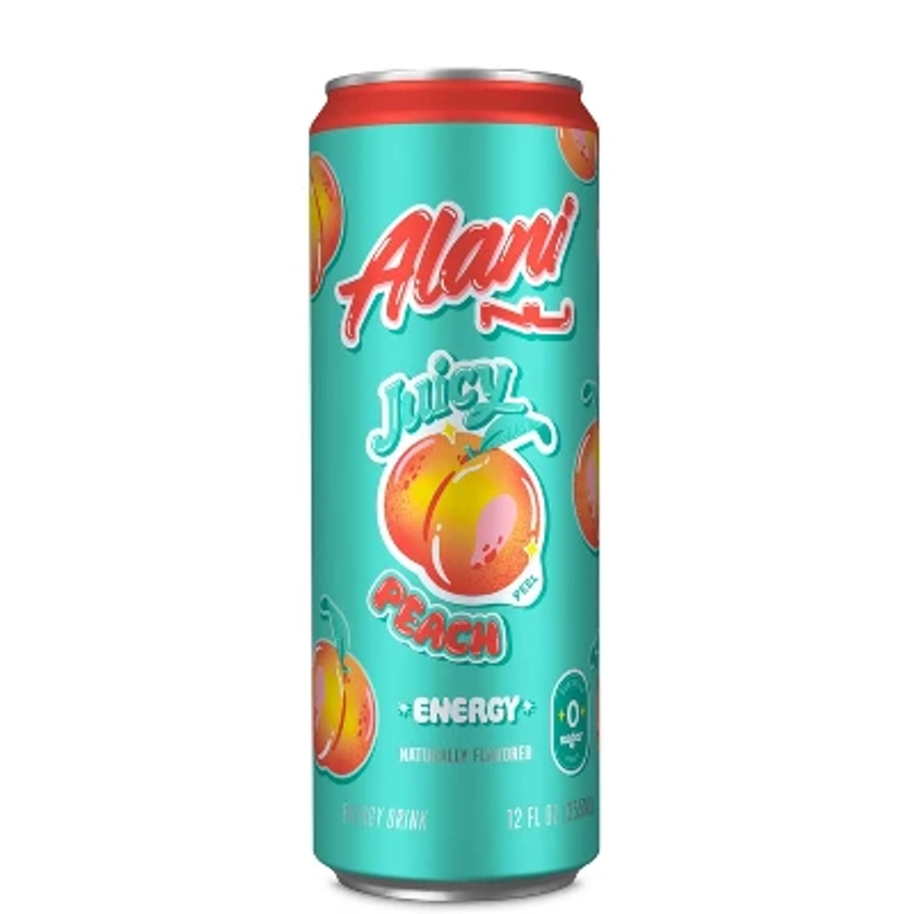 Alani Juicy Peach Energy Drink - 12 fl oz Can