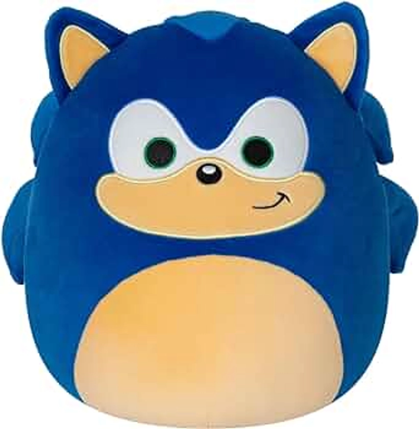 Squishmallows Original Sonic the Hedgehog 10-Inch Sonic Plush - Medium-Sized Ultrasoft Plush