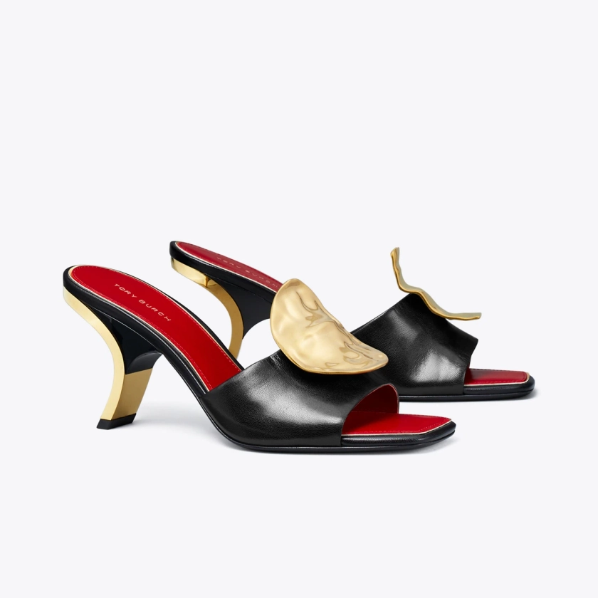 Patos Mismatched Heel Sandal: Women's Shoes | Sandals | Tory Burch UK