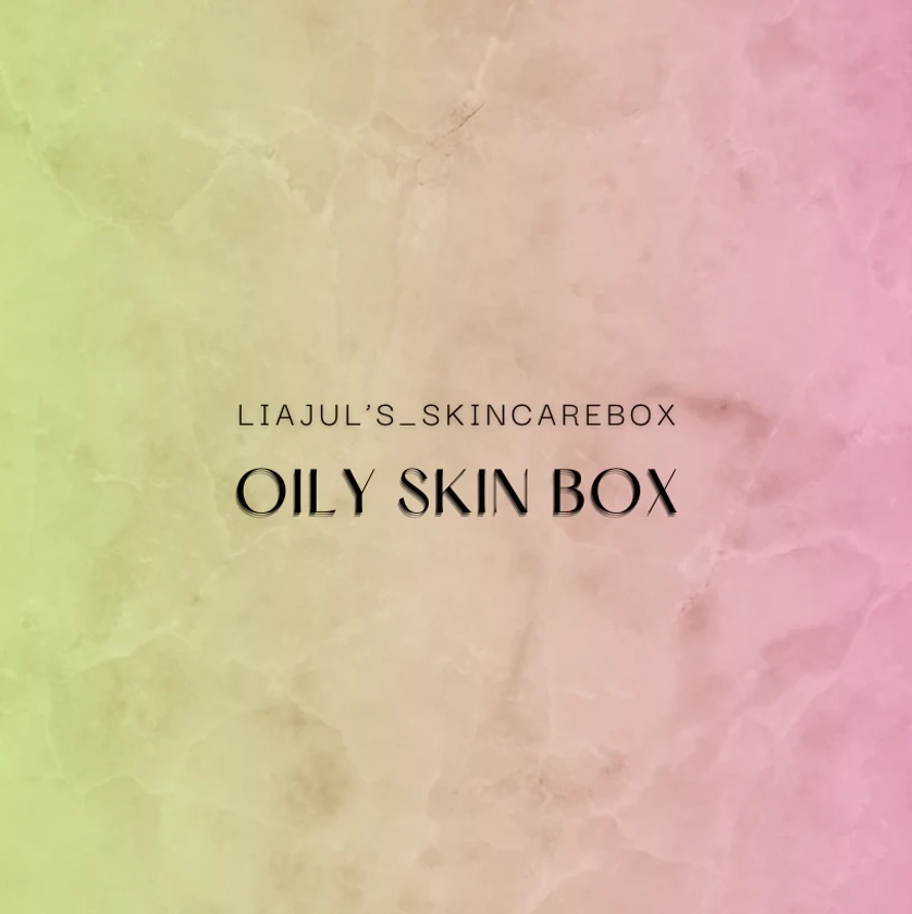 K-skincare Oily Skin BOX