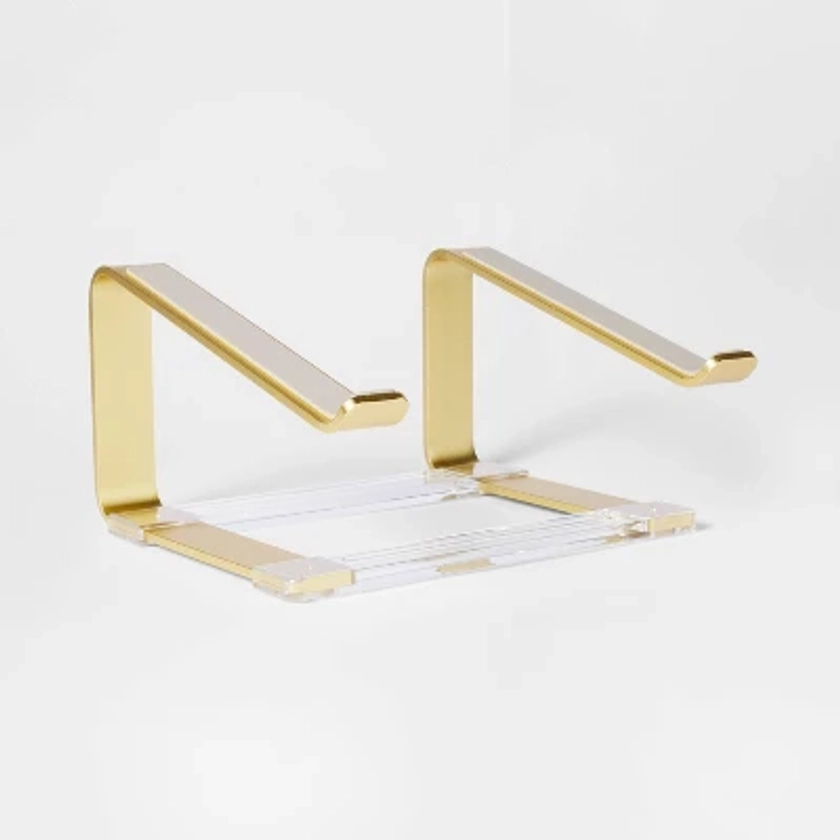 Acrylic Laptop Riser Gold - Threshold™