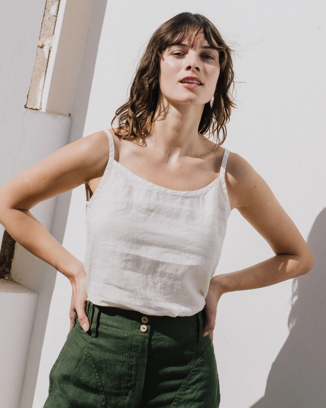 Linen Top - RIMINI Slip