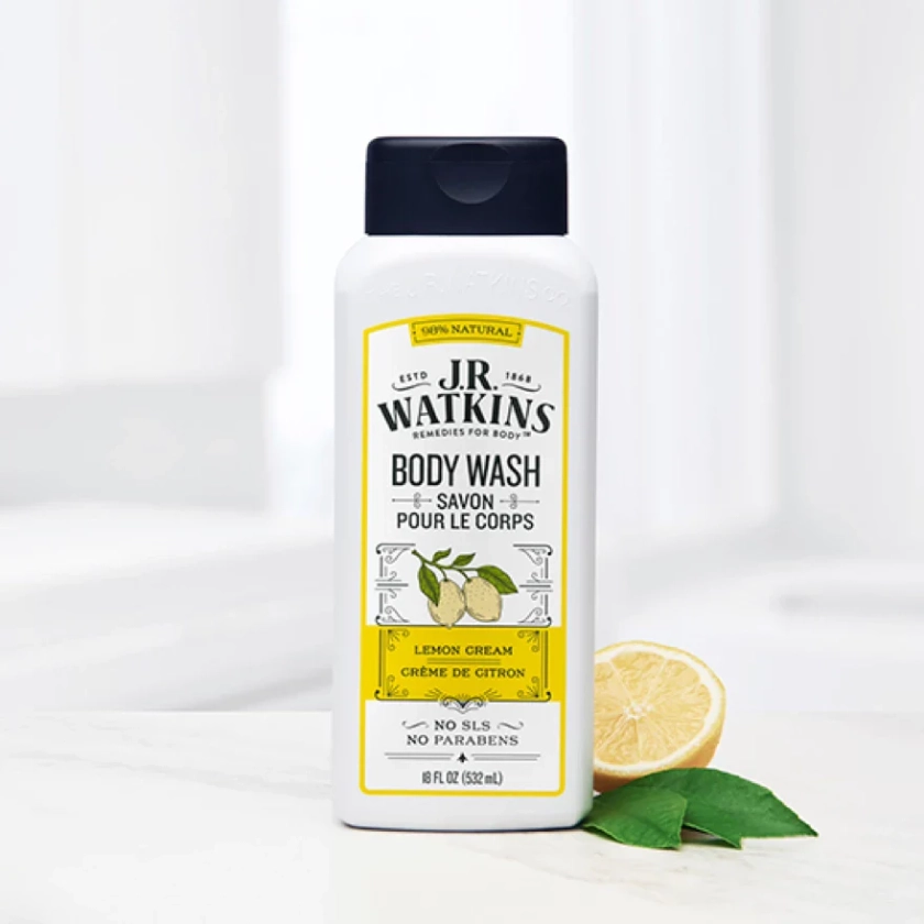 Body Wash Lemon Cream 18floz