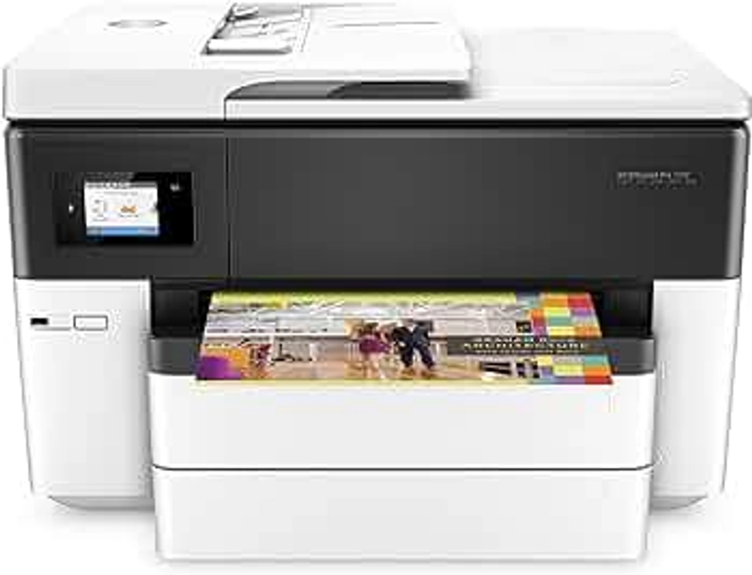 HP Impresora Multifuncional HP OfficeJet 7740, Color, Formato Ancho, Dúplex (Doble Cara) Automático, AAD, WiFi (G5J38A)