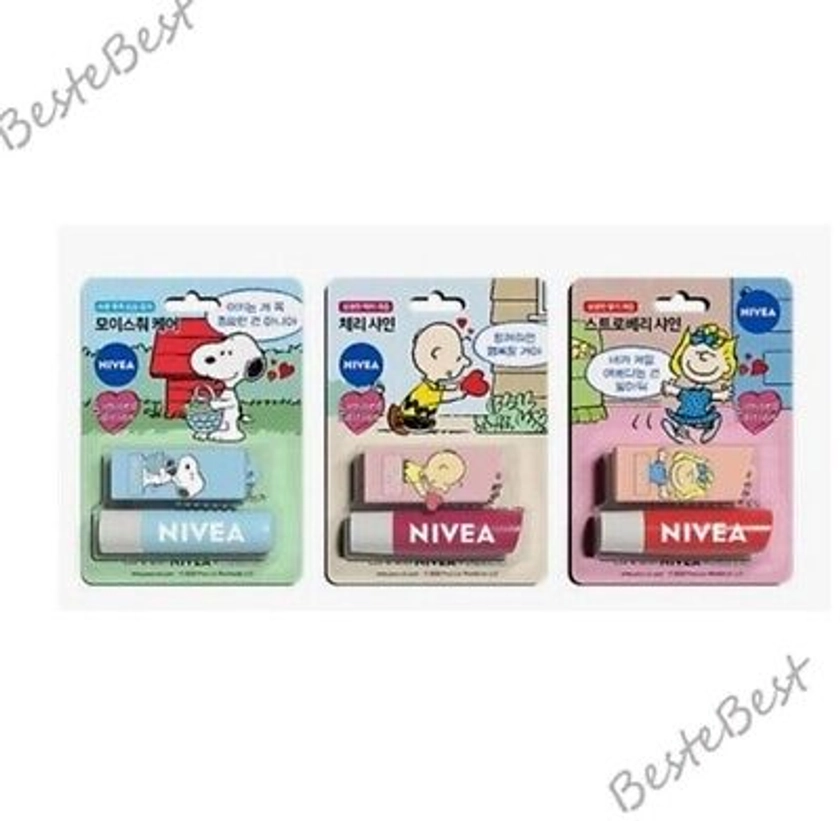 NIVEA Snoopy Peanuts Lip Case Snoopy Limited Edition Moisturizing | eBay