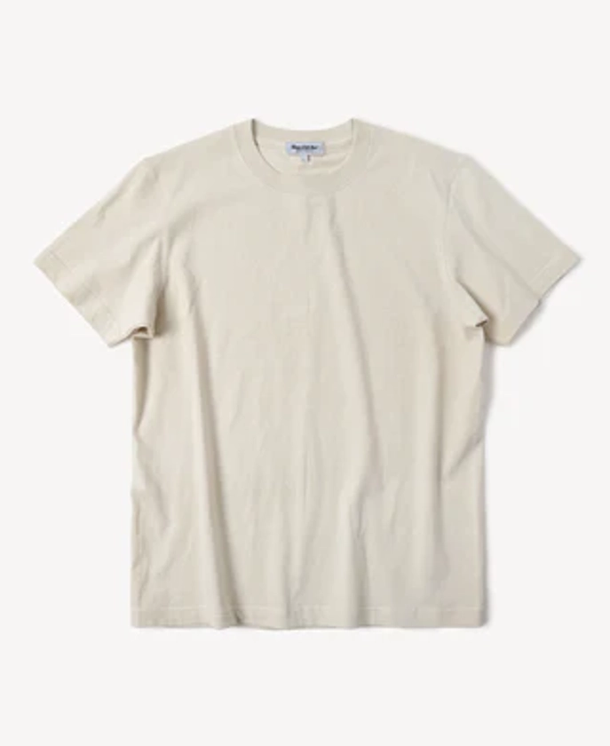 Heavyweight Regular Fit Tubular Cotton T-Shirt