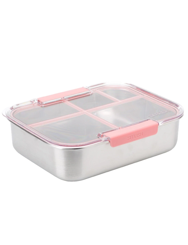Smash Eco Bento Box, 1400ml, Pink