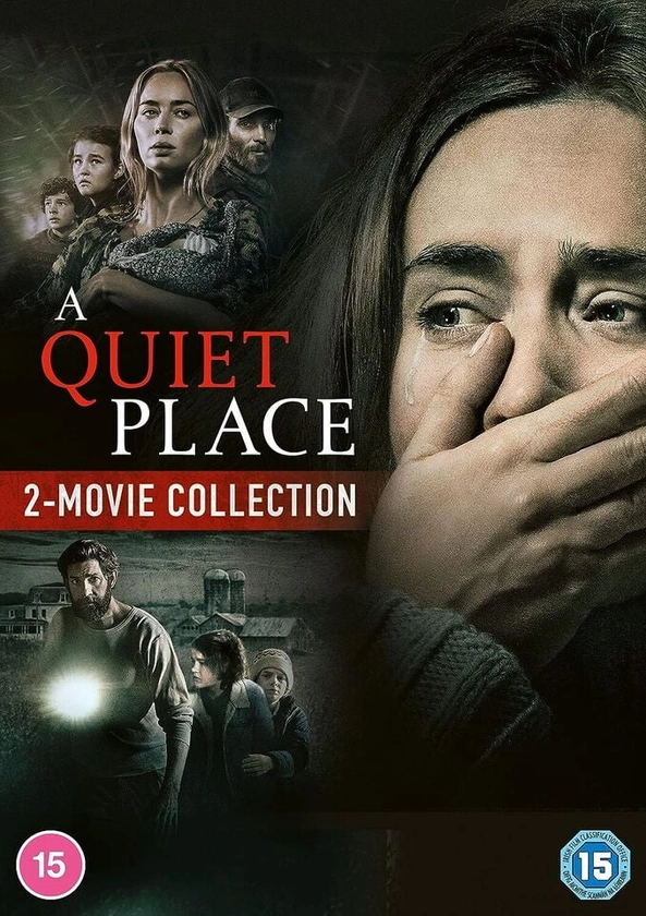 A Quiet Place 2 Movie Collection (A Quiet Place / A Quiet Place Part II) (DVD) (Walmart Exclusive)