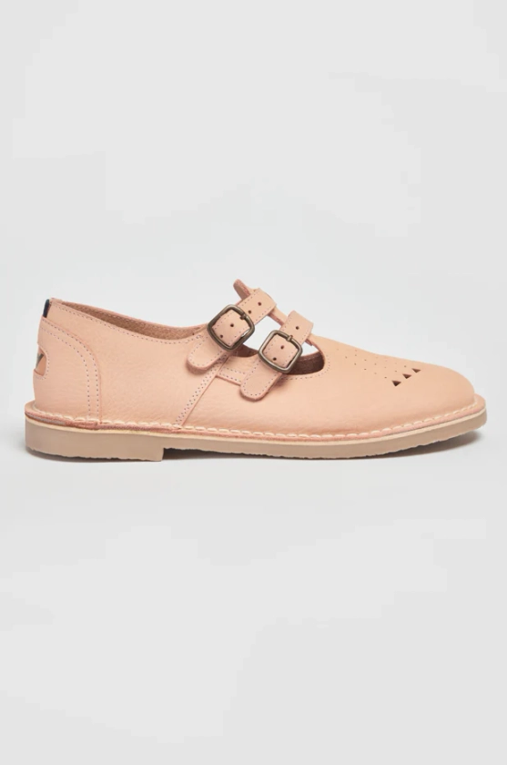 MARLEY NUBUCK LEATHER TBAR FASTENING MARY JANE SHOE