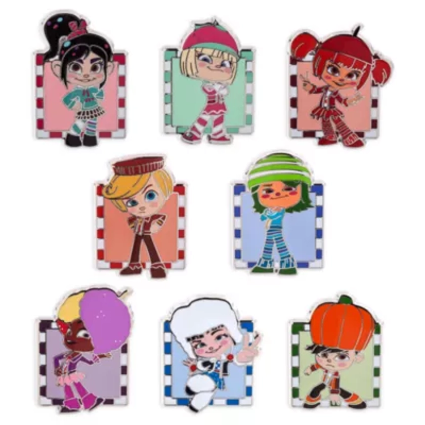 Ensemble de pin's Autoroute de Sugar Rush, Les mondes de Ralph | Disney Store