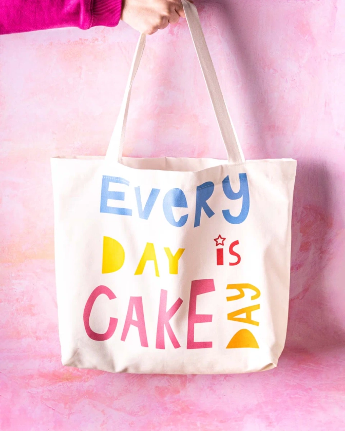 Every Day is Cake Day Tote Bag