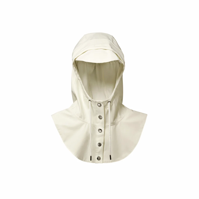 Capuche de pluie Fudini de Fudoon crème