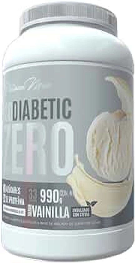 Proteína Iso Diabetic 33 serv (990 gr) Zero Carbohidratos - Sin Azucar - Endulzado con Stevia con 25 billones Probióticos